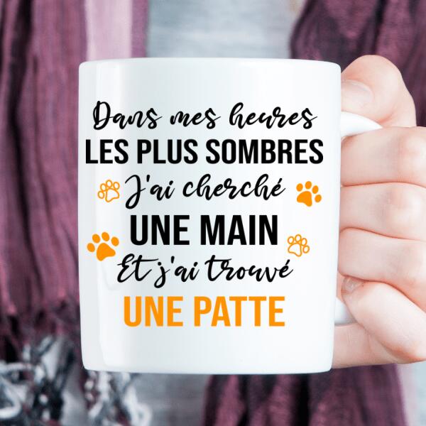 Mon chien fait partie de la famille.. - Tasse personnalisée
