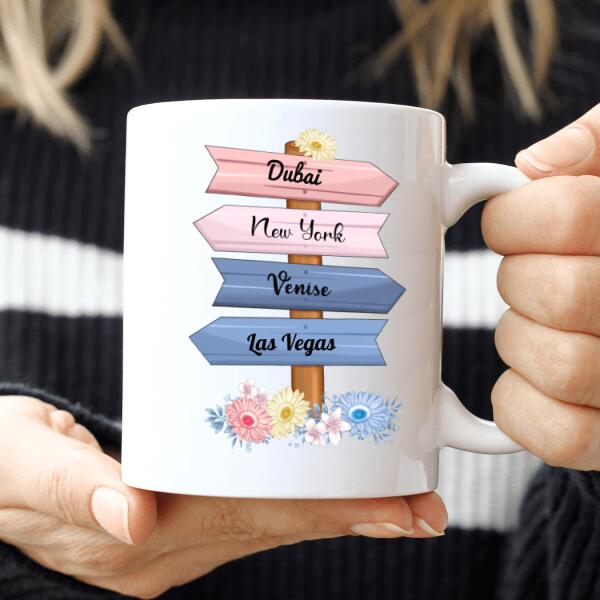 C'est quoi votre prochaine destination.. - Tasse personnalisée