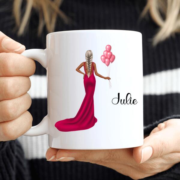 Joyeux anniversaire - Tasse personnalisée - Age modifiable