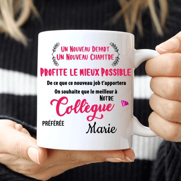 Pour ma meilleure collègue - Tasse personnalisée