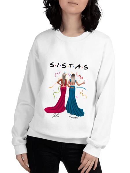 Sistas - Meilleure Amie - Robes et noms personnalisés