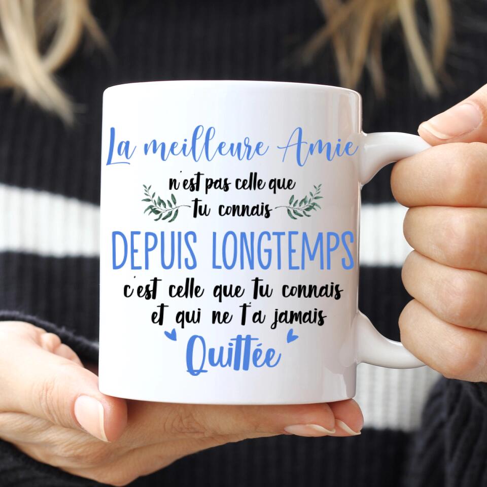 Pour la meilleure amie - Tasse personnalisée