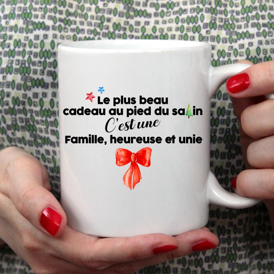 Le plus beau cadeau, c'est une famille heureuse - Mug famille