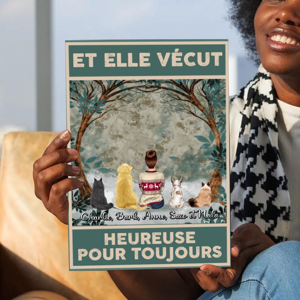 Et elle vécut heureuse pour toujours - Poster Personnalisée