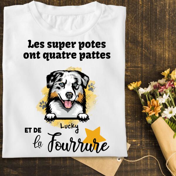 LES SUPER POTES ont 4 Pattes et de la Fourrure - Noms et chiens personnalisés