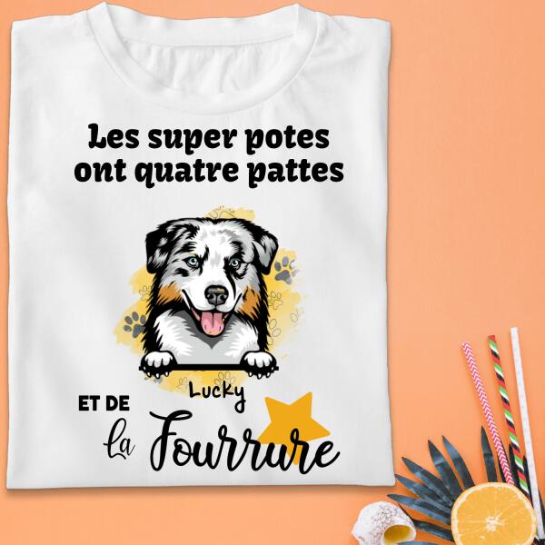 LES SUPER POTES ont 4 Pattes et de la Fourrure - Noms et chiens personnalisés