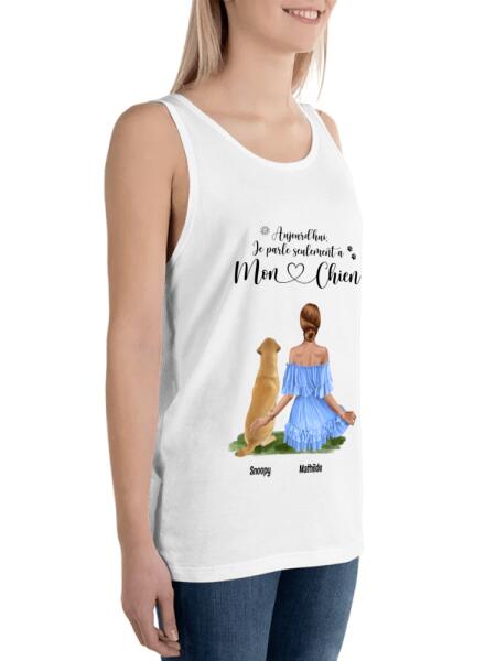 Aujourd'hui Je parle Seulement à Mon Chien ou Chat - Jusqu'à 2 Animaux