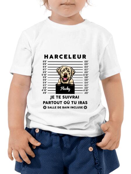 Je te suivrai partout où tu iras, salle de bain incluse.. - T-shirt personnalisé