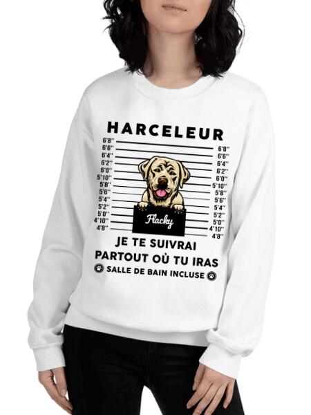 Je te suivrai partout où tu iras, salle de bain incluse.. - T-shirt personnalisé