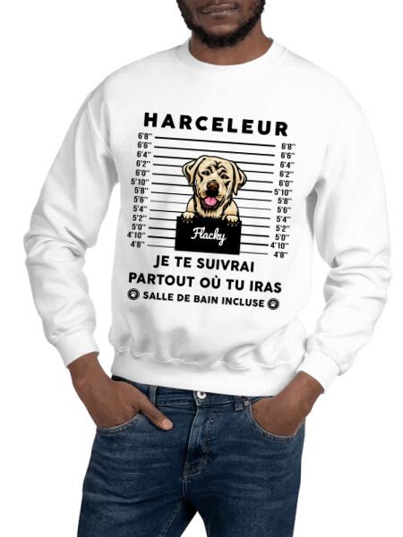 Je te suivrai partout où tu iras, salle de bain incluse.. - T-shirt personnalisé