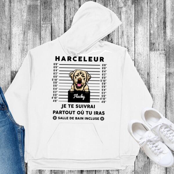 Je te suivrai partout où tu iras, salle de bain incluse.. - T-shirt personnalisé