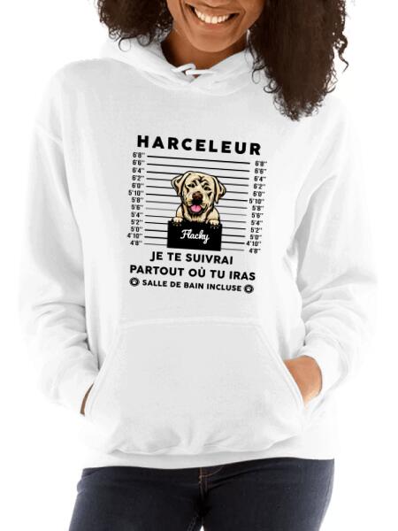 Je te suivrai partout où tu iras, salle de bain incluse.. - T-shirt personnalisé