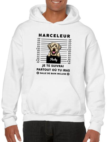 Je te suivrai partout où tu iras, salle de bain incluse.. - T-shirt personnalisé
