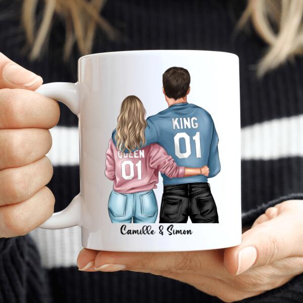Je t'aime mon amour 2 - Tasse personnalisée