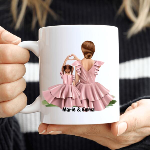 Je t'aime MAMAN - Tasse personnalisée