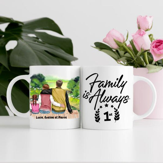 Family is always first - Tasse personnalisée