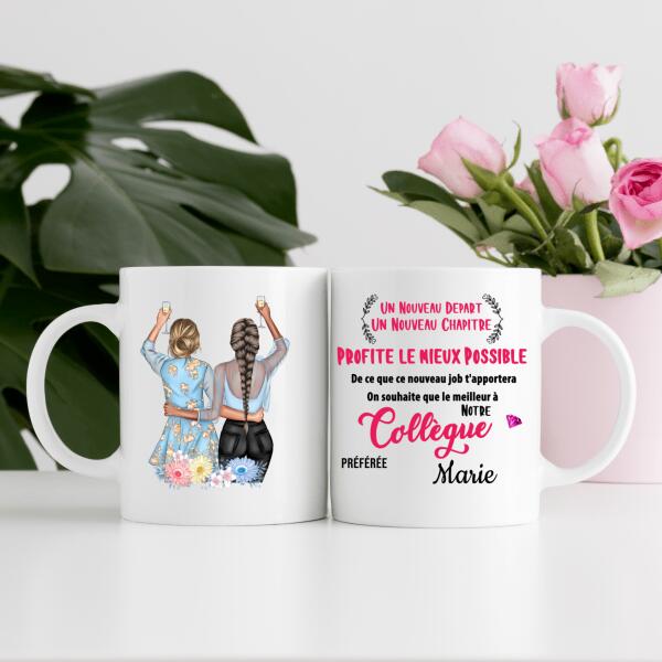 Pour ma meilleure collègue - Tasse personnalisée