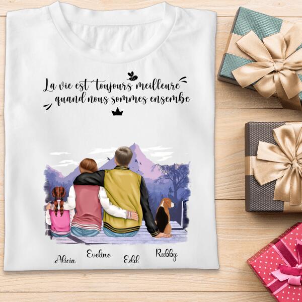La Vie est Toujours Meilleure Quand Nous Sommes Ensemble - Famille