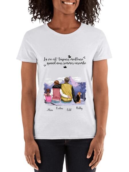 La Vie est Toujours Meilleure Quand Nous Sommes Ensemble - Famille