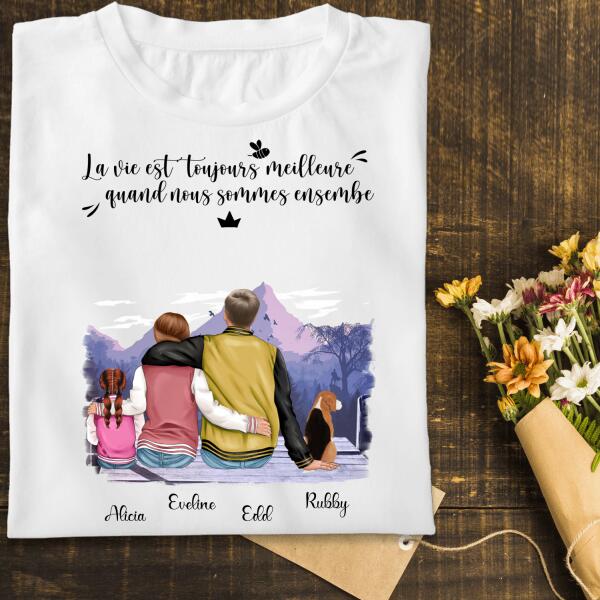 La Vie est Toujours Meilleure Quand Nous Sommes Ensemble - Famille