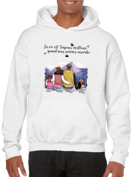 La Vie est Toujours Meilleure Quand Nous Sommes Ensemble - Famille