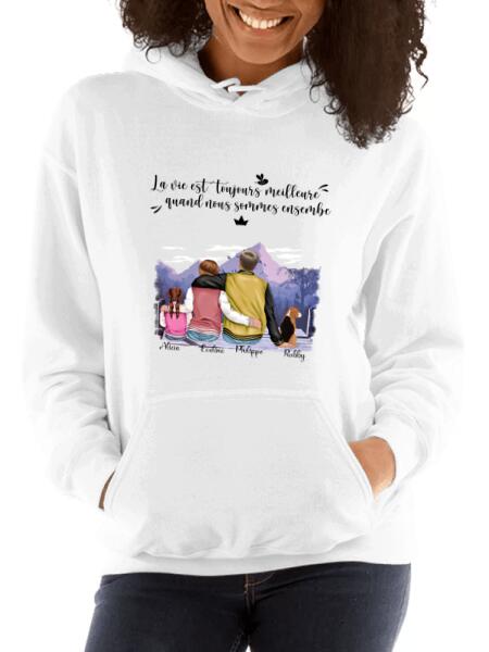La Vie est Toujours Meilleure Quand Nous Sommes Ensemble - Famille