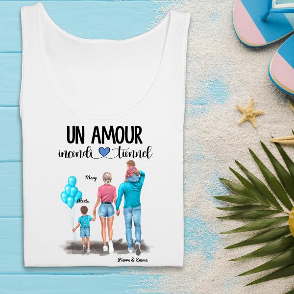 La famille… Est un amour inconditionnel - Personnes et noms personnalisés