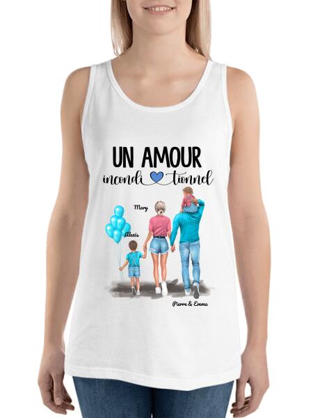 La famille… Est un amour inconditionnel - Personnes et noms personnalisés