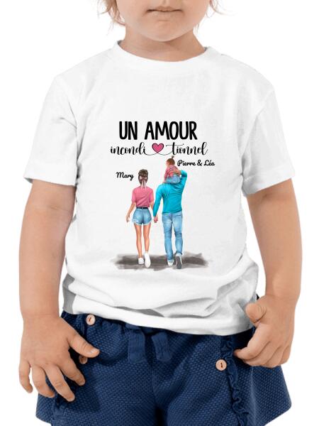 La famille… Est un amour inconditionnel - Personnes et noms personnalisés