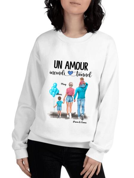 La famille… Est un amour inconditionnel - Personnes et noms personnalisés