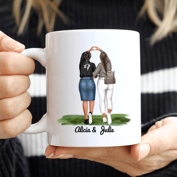 Soeurs de Coeur - Tasse personnalisée