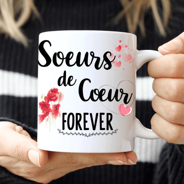 Soeurs de Coeur - Tasse personnalisée