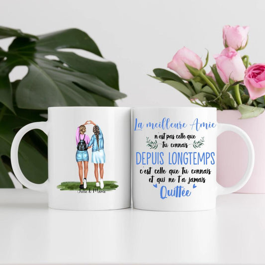 Pour la meilleure amie - Tasse personnalisée