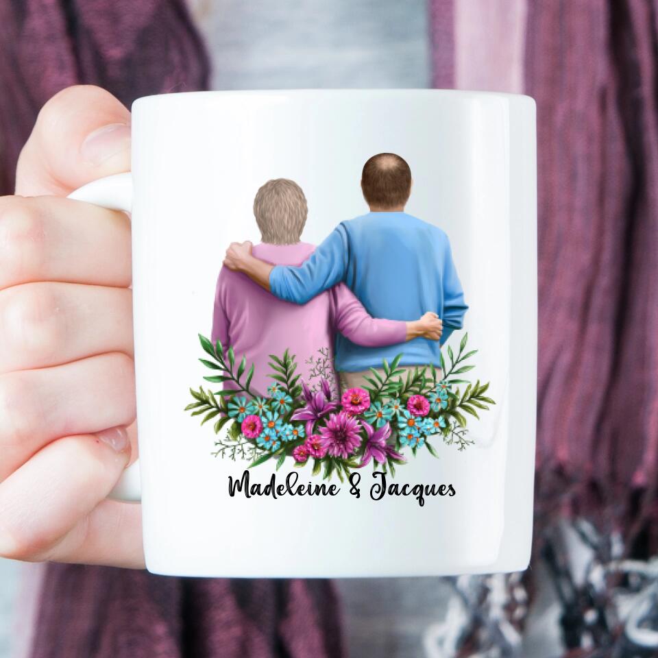 La vie est toujours meilleure quand nous sommes ensemble - Tasse personnalisée