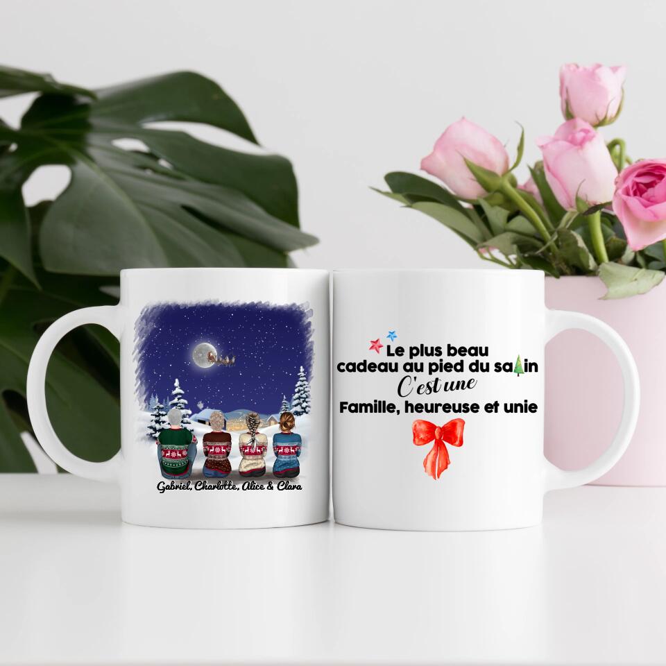 Le plus beau cadeau, c'est une famille heureuse - Mug famille