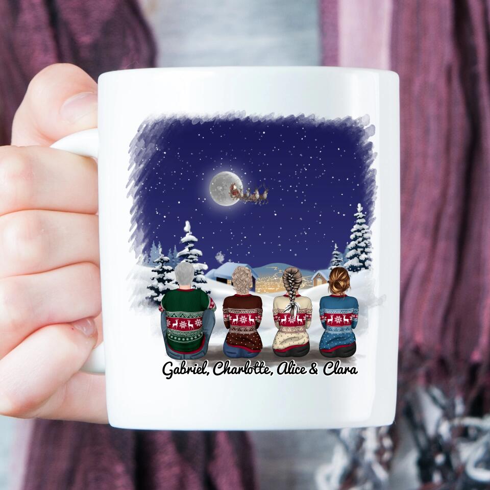 Le plus beau cadeau, c'est une famille heureuse - Mug famille