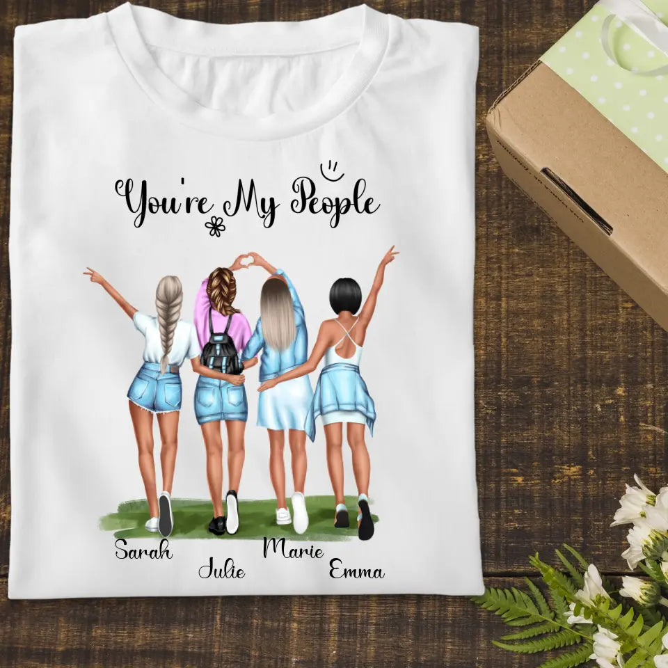 You're My People - Meilleures Amies - Jusqu'à 4 filles