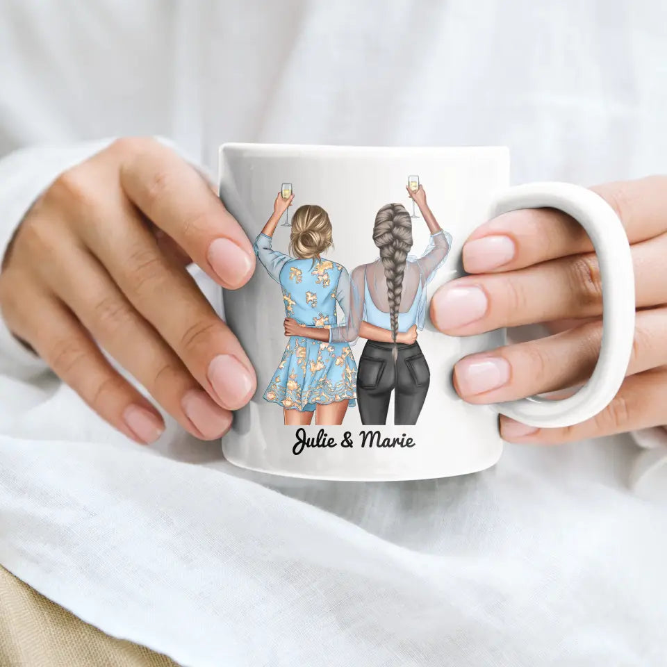 À ma meilleure amie - Tasse personnalisée