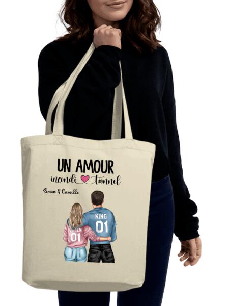 Un amour inconditionnel - Tote Bag personnalisé
